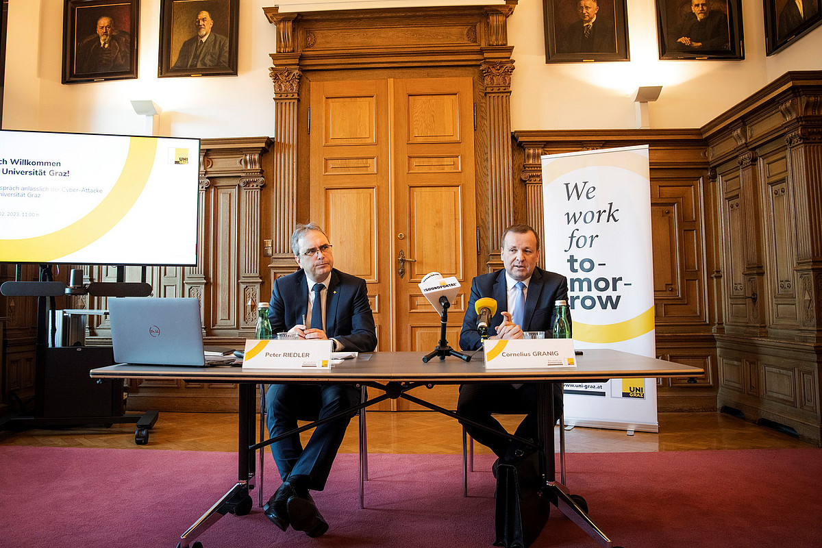 Pressegespräch Universität Graz